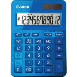 Canon® Calculatrice 12 Chiffres Bleue LS-123K-MBL - Canon -Bureau Produits Magasin AIG7511352