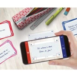 Fiches Bristol Flash 2.0 75x125mm Q5x5 Cadre Blanc - Oxford 9 Fiches Bristol Flash 2.0 75x125mm Q5x5 Cadre Blanc - Oxford -Bureau Produits Magasin AIG7632705