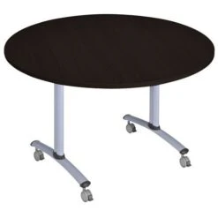 Table Ronde Plateau Mélaminé Pivotant Axe -Bureau Produits Magasin AIG8069222