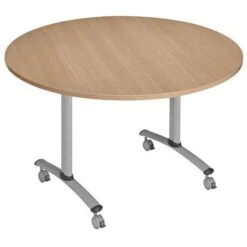Table Plateau Stratifié Axe Rond -Bureau Produits Magasin AIG8069230