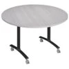 Table Plateau Stratifié Axe Rond -Bureau Produits Magasin AIG8069232