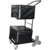 Chariot De Distribution Compact 2 Corbeilles Avec Housses -Bureau Produits Magasin AIG8292343