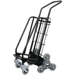 Chariot Diable Pliant 1 Pile A4 6 Roues Arrières Et 2 Avant