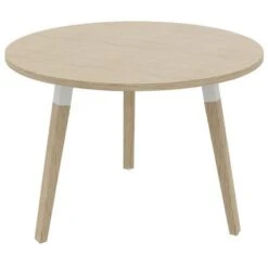 Table De Réunion Ronde D.100cm Dialogue - Buronomic