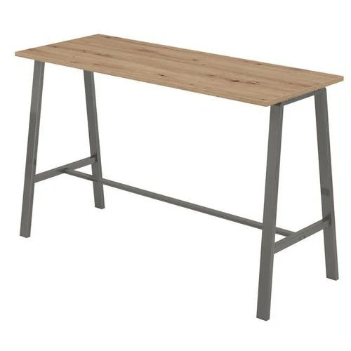 Table De Réunion Haute 175x68x104cm 3 Table De Réunion Haute 175x68x104cm