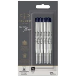 Parker® Recharge Pour Stylo Bille Parker - Lot De 10 - Parker
