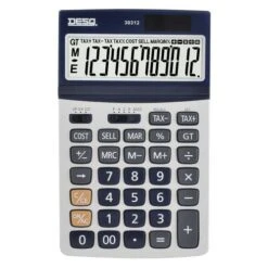 Calculatrice Large Desq Business Classy Métallique 30312 - Desq