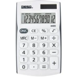 Calculatrice De Poche 12 Touches 30202 - Desq